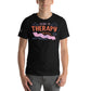 Going to Therapy Is Cool - Retro Edition Black Motivational Men's T-Shirt Lifestyle