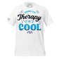 Going to Therapy Is Cool White Motivational Men's T-Shirt