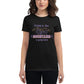Going to the Mountains is Going Home Women’s Motivational Black T-Shirt