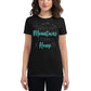 Going to the Mountains is Going Home Women’s Motivational Black T-Shirt