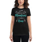 Going to the Mountains is Going Home Women’s Motivational Black T-Shirt
