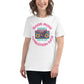 Good Music Doesn’t Have an Expiration Date - Boombox White Motivational Women’s T-Shirt Lifestyle