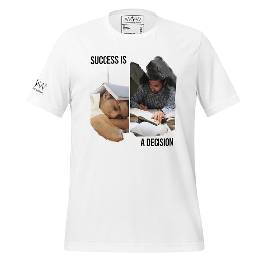 Grind Now, Shine Later Men's Motivational White T-Shirt