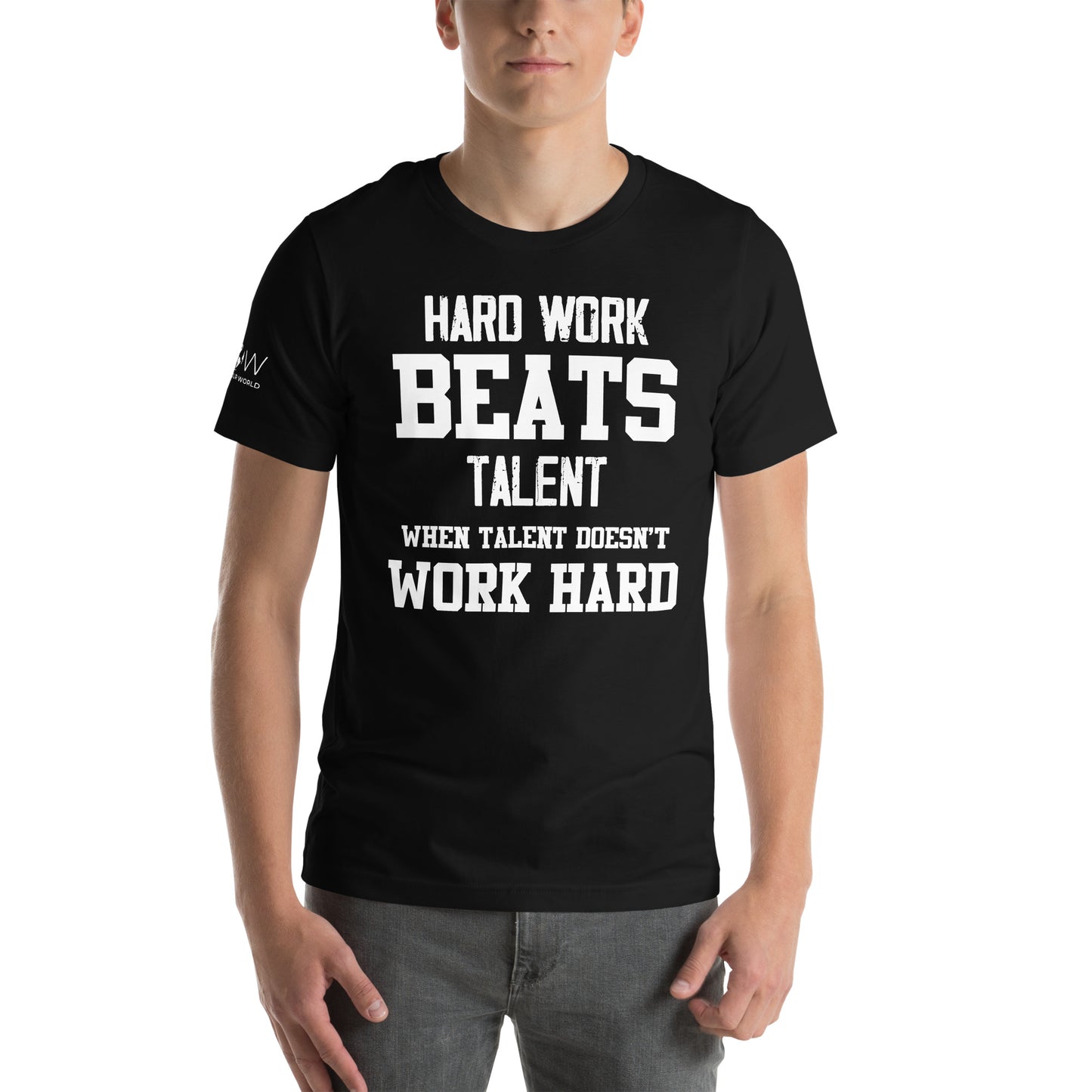 Grind Now Shine Later Men's Motivational Black T-Shirt