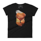 Grow in Grace Heart Tree Design Women’s Motivational Black T-Shirt