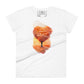Grow in Grace Heart Tree Design Women’s Motivational White T-Shirt