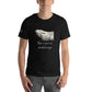 Hands in Prayer with Rosary Men's Motivational Black T-Shirt