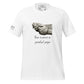 Hands in Prayer with Rosary Men's Motivational White T-Shirt