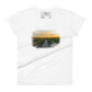Happiness Is the Path Women’s Motivational White T-Shirt