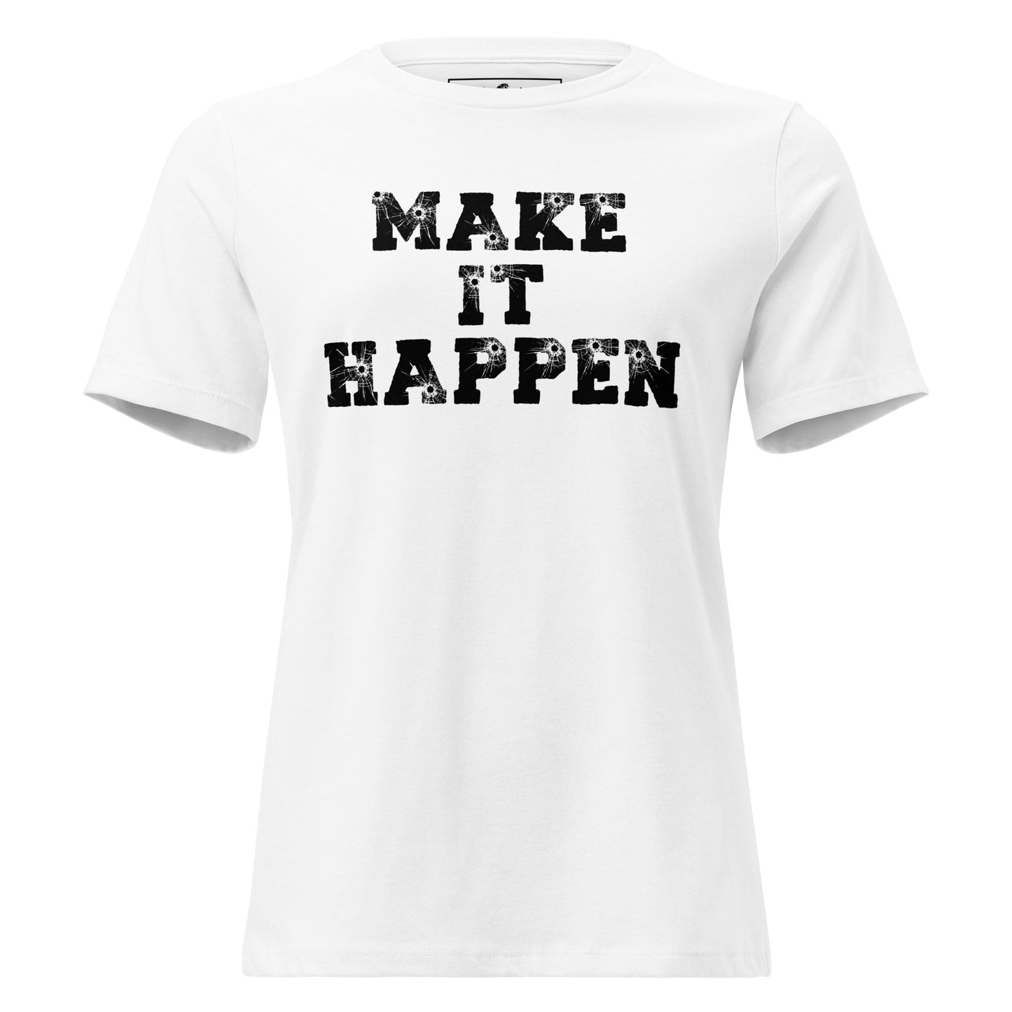 Hard Work Pays Off White Motivational Women’s T-Shirt