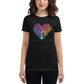 Heart of Nature Women’s Motivational Black T-Shirt
