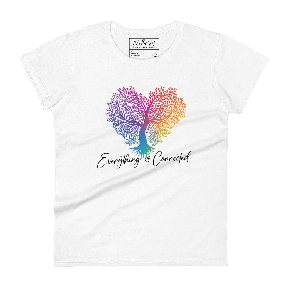 Heart of Nature Women’s Motivational White T-Shirt