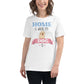 Home Is Where My Dog Is White Motivational Women’s T-Shirt Lifestyle