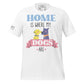 Home Is Where My Dogs Are White Motivational Men's T-Shirt