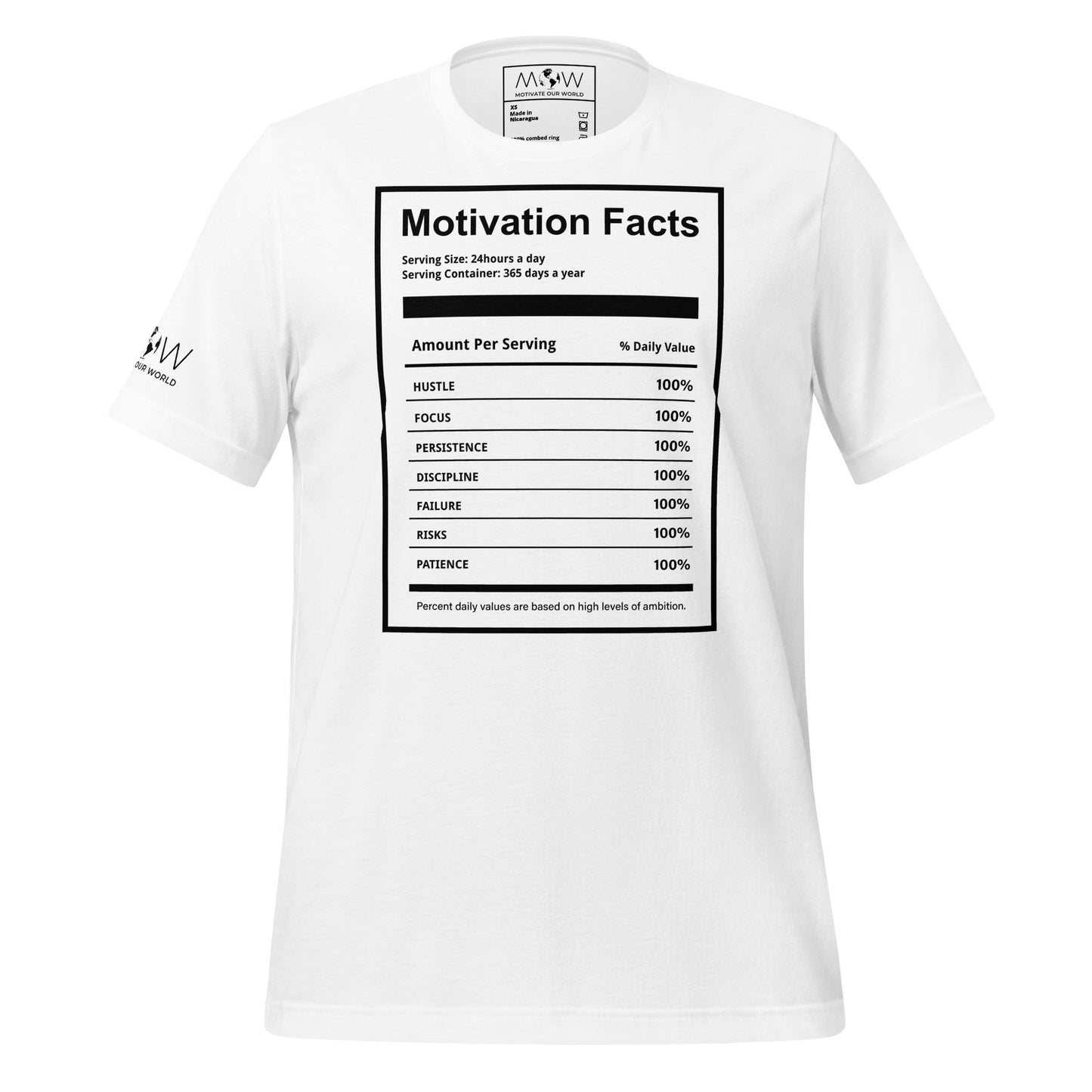 Hustle. Grind. Execute. Men's Motivational White T-Shirt