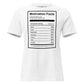 Hustle. Grind. Execute. White Motivational Women’s T-Shirt