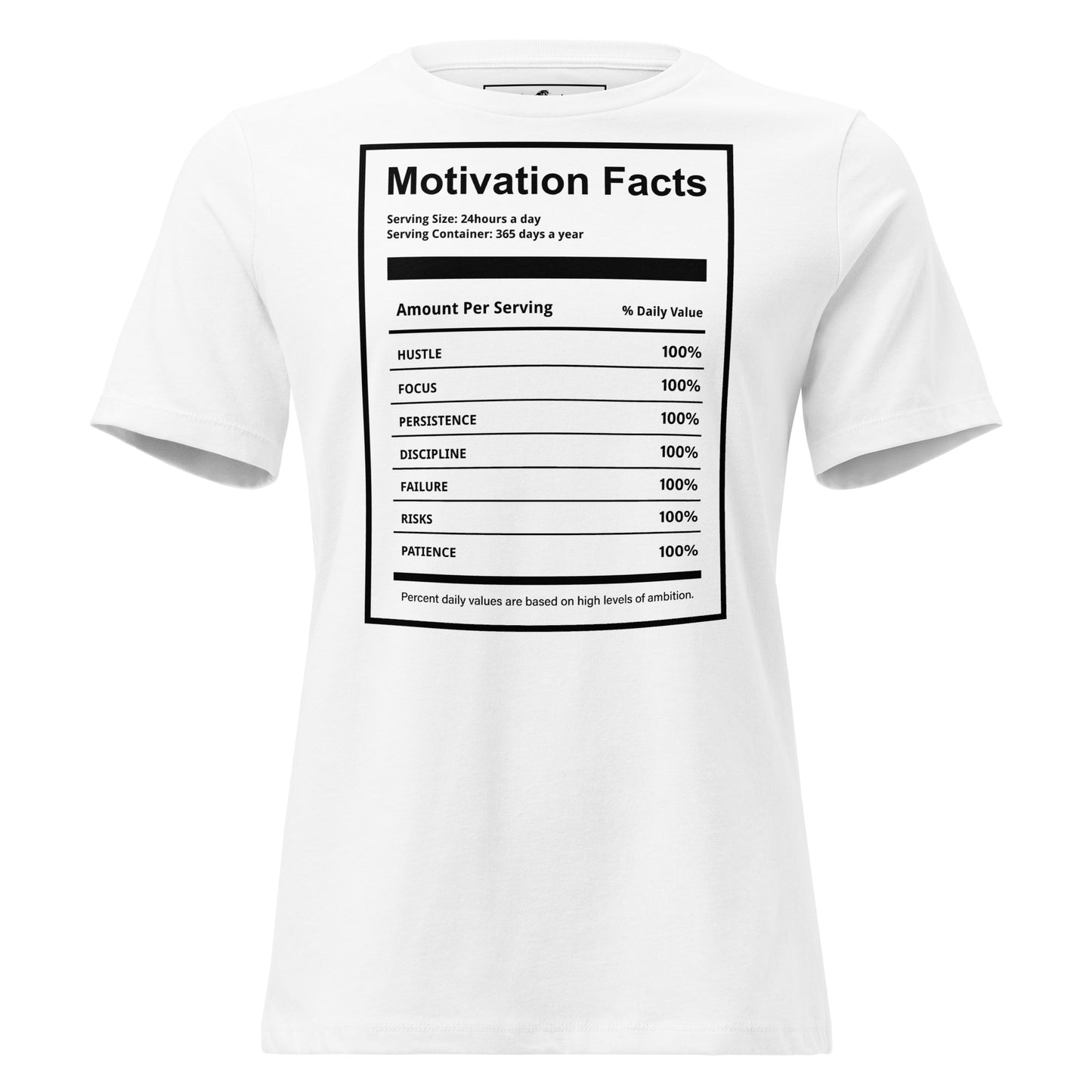 Hustle. Grind. Execute. White Motivational Women’s T-Shirt