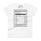 Hustle. Grind. Execute. Women’s Motivational White T-Shirt