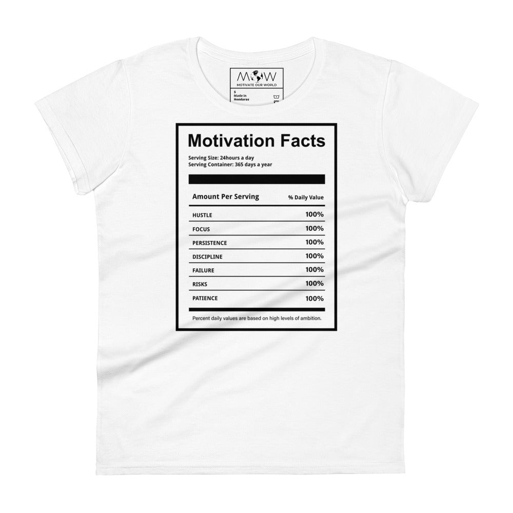 Hustle. Grind. Execute. Women’s Motivational White T-Shirt