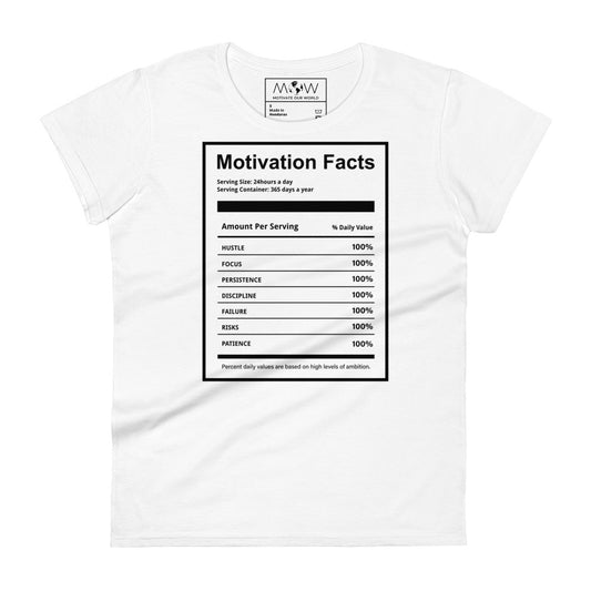 Hustle. Grind. Execute. Women’s Motivational White T-Shirt