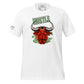 Hustle Bull II Men's Motivational White T-Shirt
