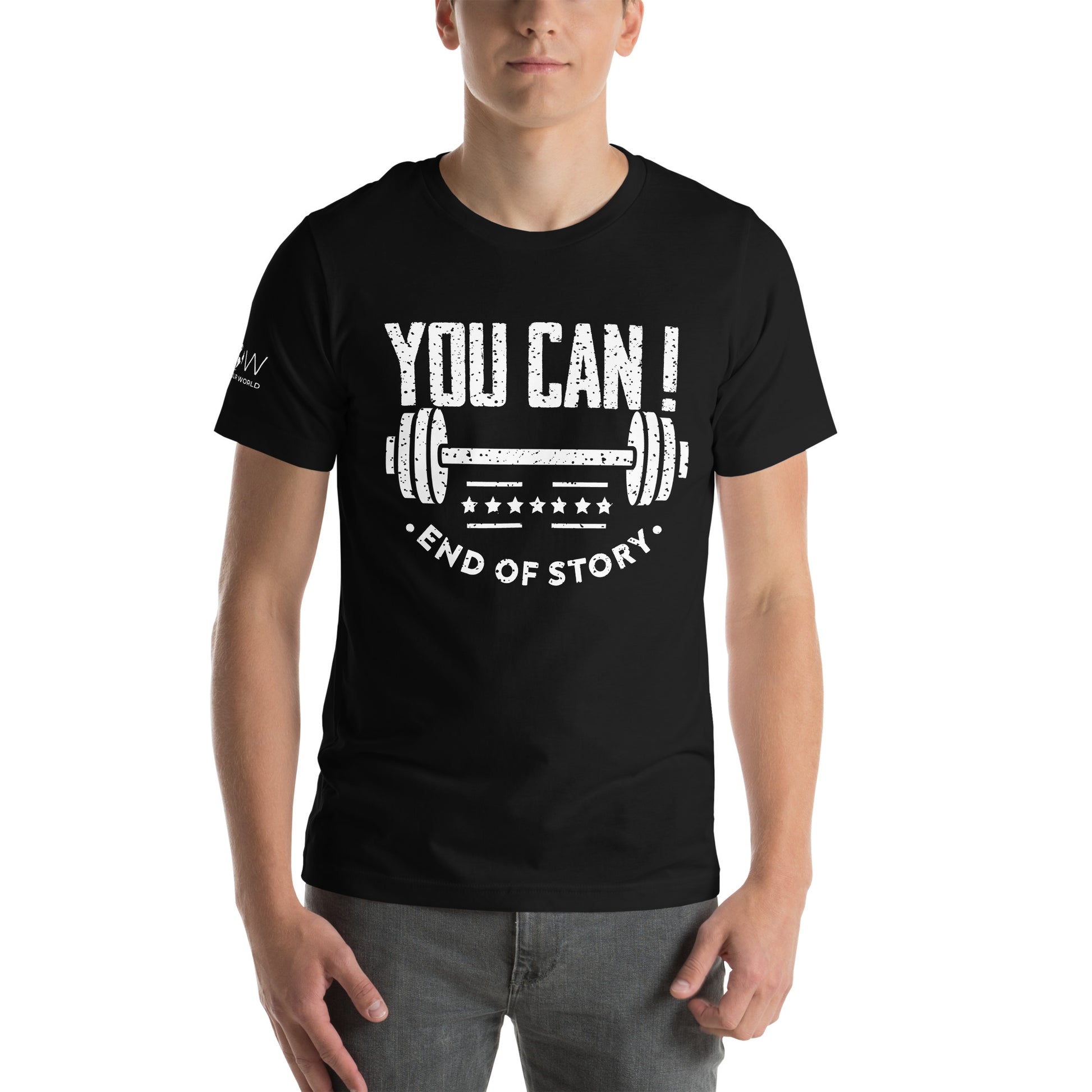 Hustle Hard Men's Motivational Black T-Shirt