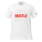 Hustle III Men's Motivational White T-Shirt