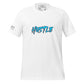 Hustle Men's Motivational White T-Shirt
