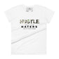 Hustle Money Women’s Motivational White T-Shirt
