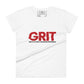 Hustle, Passion And Perseverance Women’s Motivational White T-Shirt