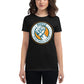 Hustle – The Most Important Word Ever II Women’s Motivational Black T-Shirt