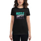 Hustle Vibe Women’s Motivational Black T-Shirt