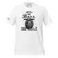 I AM MY OWN BOSS Men's Motivational White T-Shirt