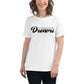 I Am Creating The Life Of My Dreams White Motivational Women’s T-Shirt Lifestyle