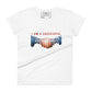 I Am a Successful Business Owner Women’s Motivational White T-Shirt