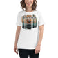 I Belong In The Air Runway White Motivational Women’s T-Shirt Lifestyle