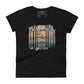 I Belong in the Air Women’s Motivational Black T-Shirt