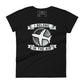 I Belong in the Air Women’s Motivational Black T-Shirt