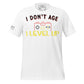 I Don't Age, I Level Up White Motivational Men's T-Shirt