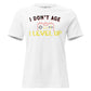 I Don't Age, I Level Up White Motivational Women’s T-Shirt