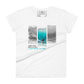"I Don’t Stop When I’m Tired, I Stop When I’m Done" Surfing Women’s Motivational White T-Shirt
