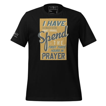 I HAVE SO MUCH TO DO Men's Motivational Black T-Shirt
