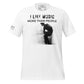 I Like Music More Than People Live - Performance Edition White Motivational Men's T-Shirt