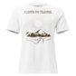 I Love To Travel Mountain Road White Motivational Women’s T-Shirt