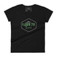 I Love to Travel Women’s Motivational Black T-Shirt