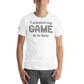 I Paused My Game White Motivational Men's T-Shirt