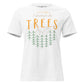 I Speak For The Trees Mountain Forest White Motivational Women’s T-Shirt