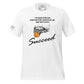I Succeed Basketball Net Men's Motivational White T-Shirt