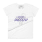 I Succeed Basketball Women’s Motivational White T-Shirt