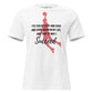 I Succeed Dunk White Motivational Women’s T-Shirt